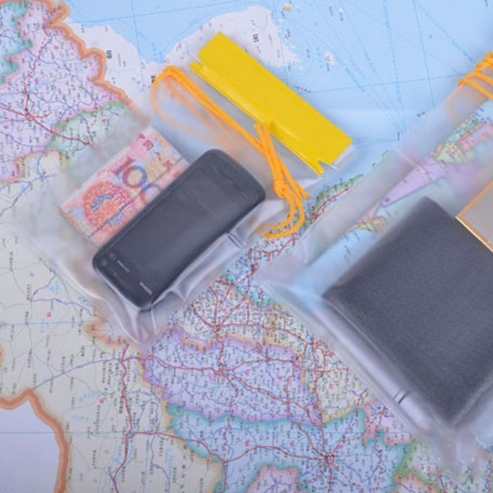 Water-Resistant Clear Phone Bags