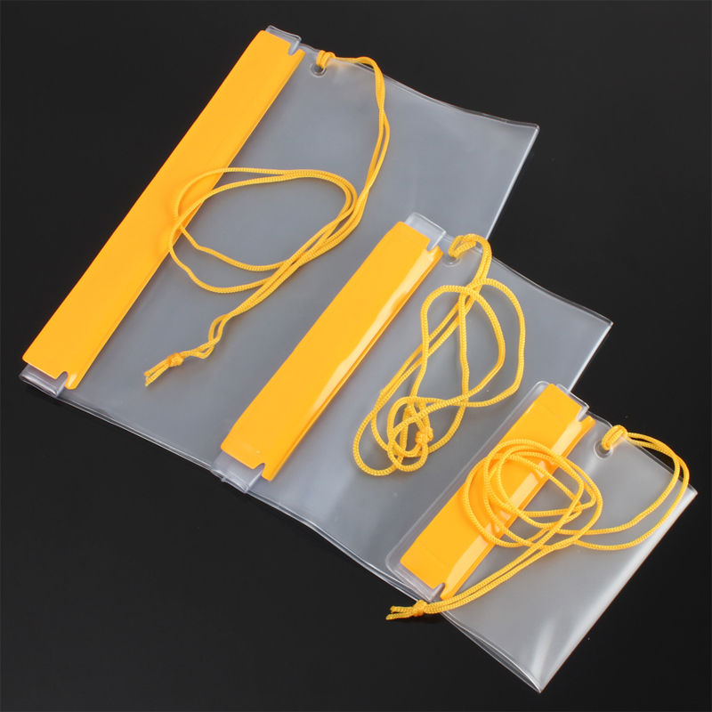 Water-Resistant Clear Phone Bags